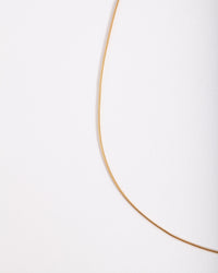 Gold Plated Sterling Silver Snake Chain 38cm Necklace - link has visual effect only
