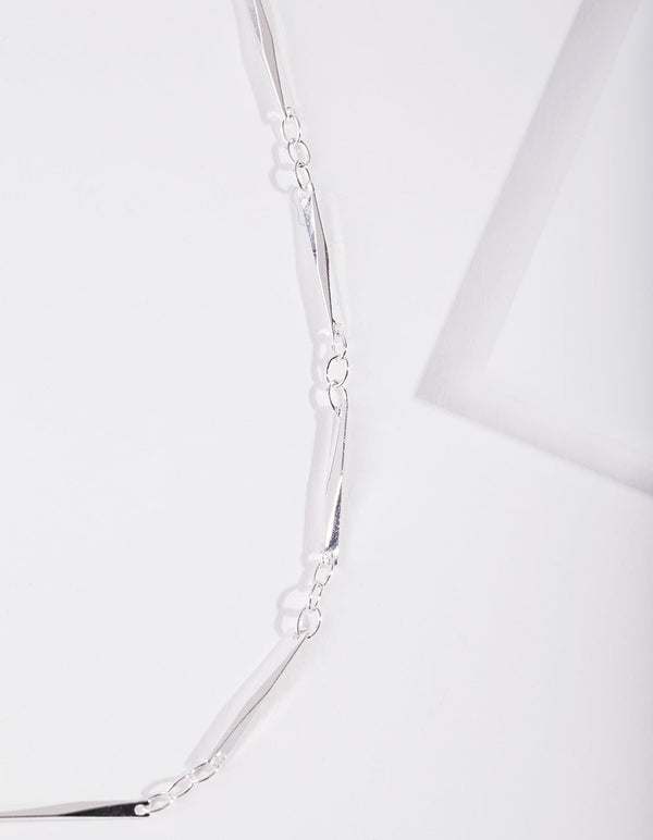 Silver Plated Long Necklace