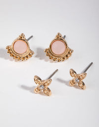 Gold Mini Festival 2-pack Earring - link has visual effect only