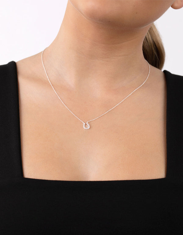 Horseshoe Necklace Silver – Chan Luu