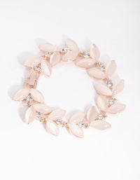 Rose Gold Catseye Bracelet - link has visual effect only