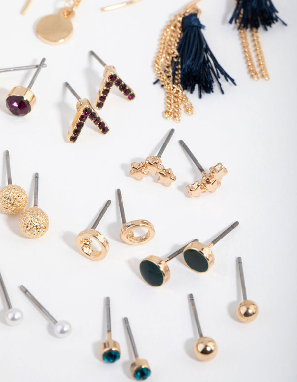 Gold Pacific Opal 20-Pack Earring