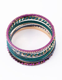 Gold Midnight Mixed Bangle Pack - link has visual effect only