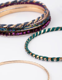 Gold Midnight Mixed Bangle Pack - link has visual effect only