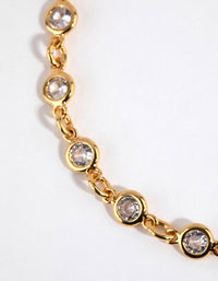 Gold Dainty Chain Bracelet - link has visual effect only