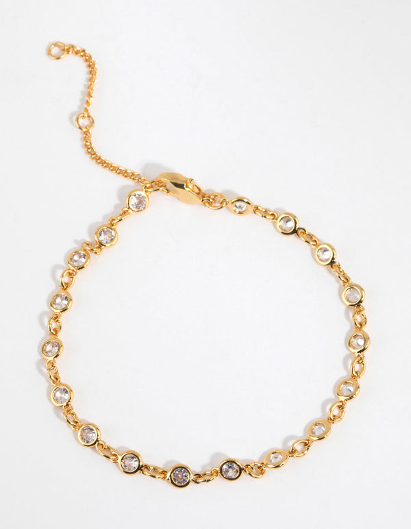 Gold Dainty Chain Bracelet