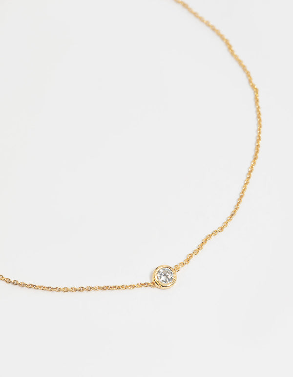 Gold Cubic Zirconia Bracelet
