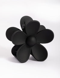 90s Black Daisy Flower Claw Clip - link has visual effect only