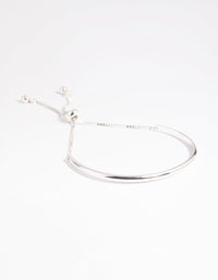 Silver Toggle Cuff Bracelet - link has visual effect only