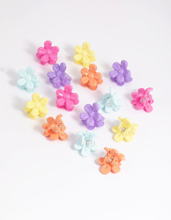 Kids Mini Flower Claw Clip Pack - Lovisa