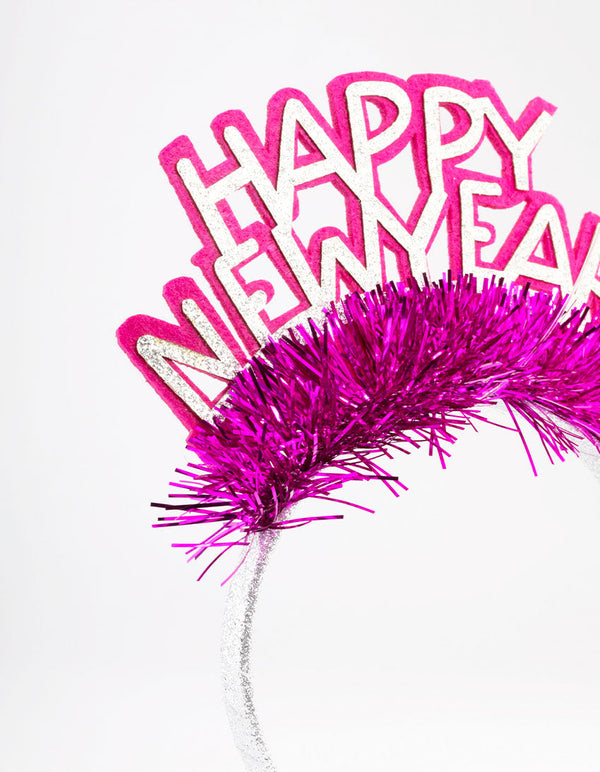 Fabric Happy New Year Headband
