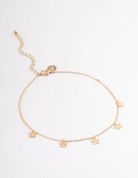 Gold Butterfly Droplet Choker - link has visual effect only