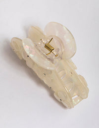 Acrylic Flower Diamante Claw Clip - link has visual effect only