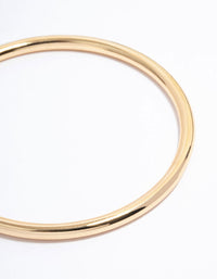 Gold Plated Clean Bangle - link has visual effect only